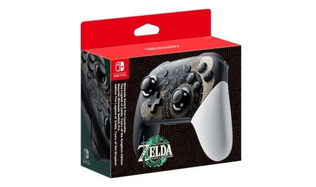 Switch Pro Controller Zelda Tears of the Kingdom