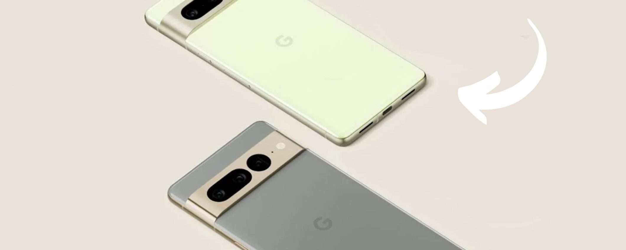 Google Pixel 7 è il top di gamma del momento: OGGI con lo sconto del 9% Google Pixel 7 è il top di gamma del momento: OGGI con lo sconto del 9%