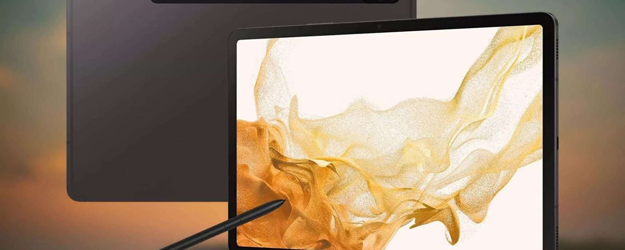 Samsung Galaxy Tab S8+: la versione 5G scontata di ben 400€ Samsung Galaxy Tab S8+: la versione 5G scontata di ben 400€