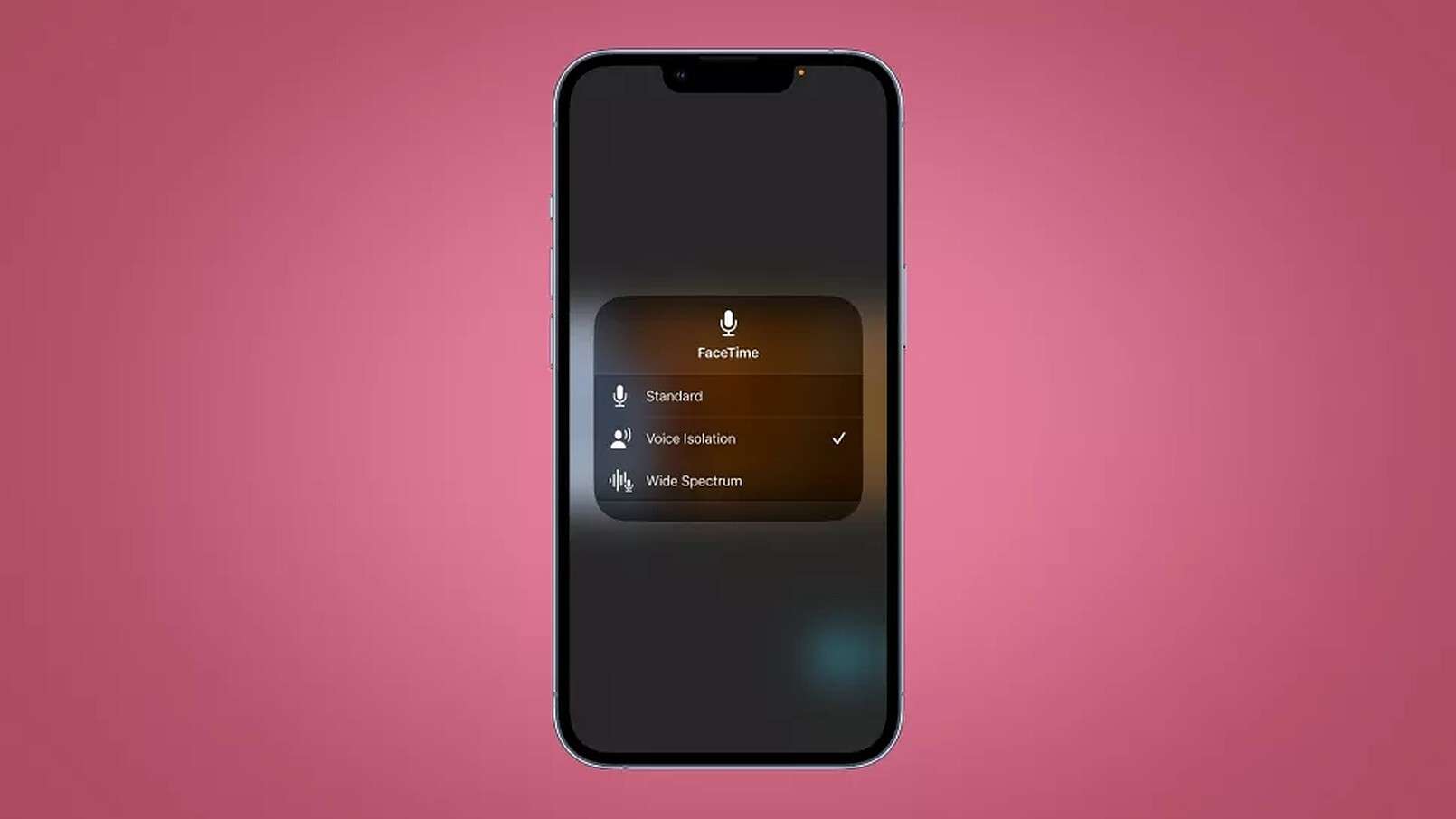 iOS 16.4 isolazione vocale iPhone