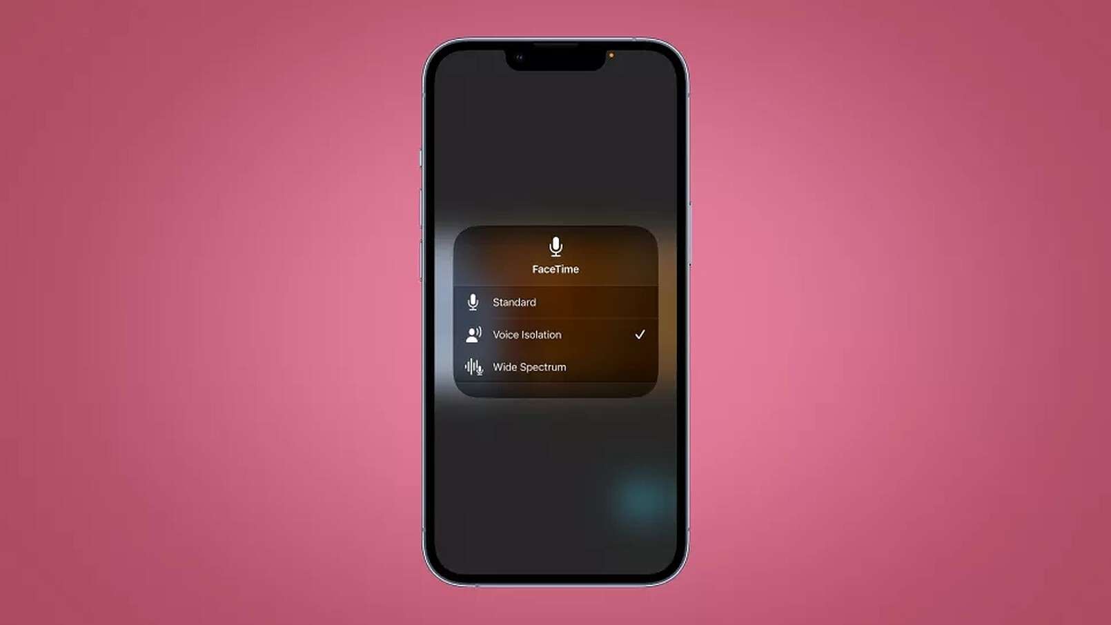 iOS 16.4 isolazione vocale iPhone
