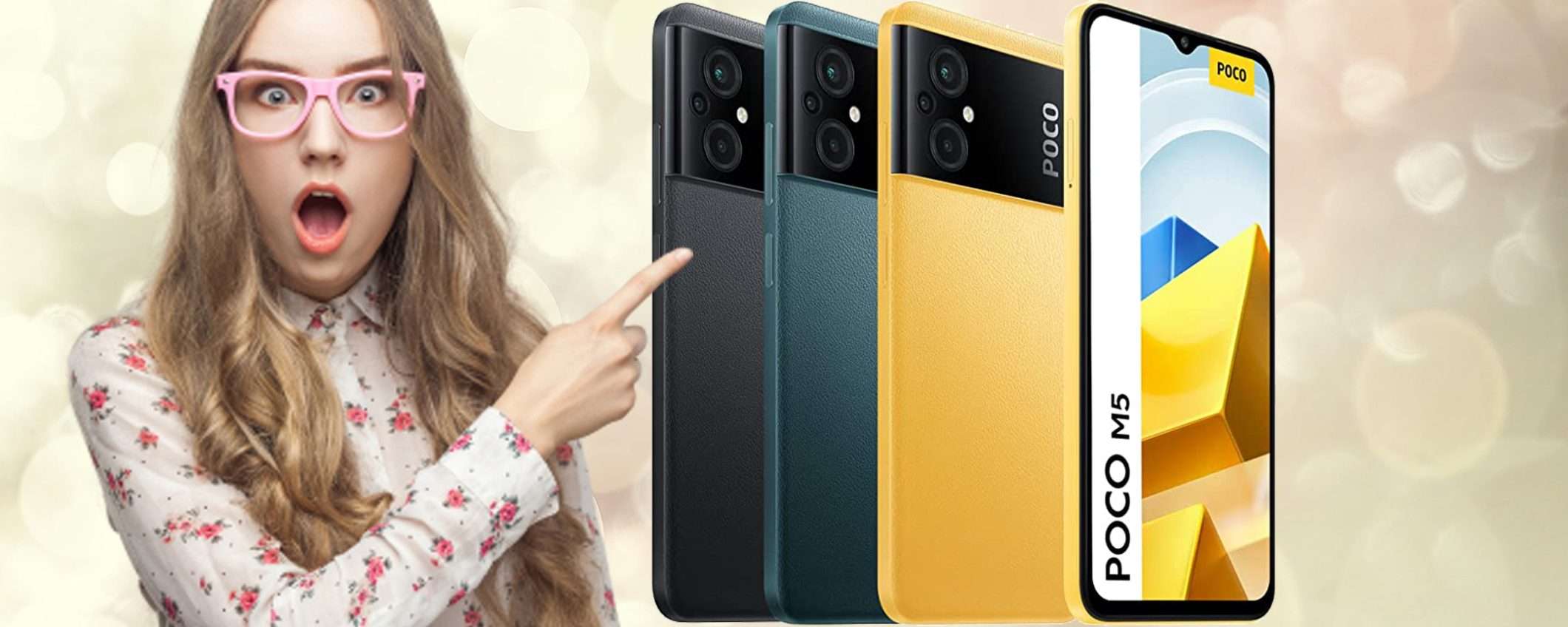 Xiaomi POCO M5 con tripla fotocamera: prezzo SHOCK su Amazon(-21%) Xiaomi POCO M5 con tripla fotocamera: prezzo SHOCK su Amazon(-21%)