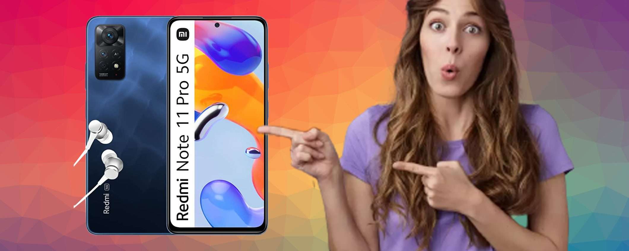 Xiaomi Redmi Note 11 Pro 5G: IMPECCABILE anche nel prezzo (-26%) Xiaomi Redmi Note 11 Pro 5G: IMPECCABILE anche nel prezzo (-26%)