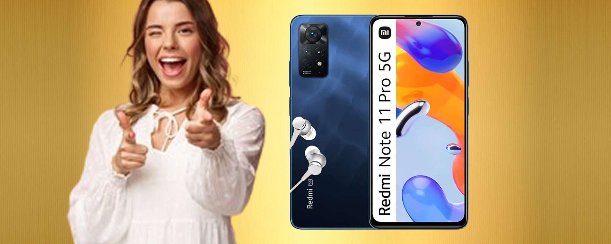 Xiaomi Redmi Note 11 Pro 5G con sconto TOP su Amazon: IMPERDIBILE Xiaomi Redmi Note 11 Pro 5G con sconto TOP su Amazon: IMPERDIBILE