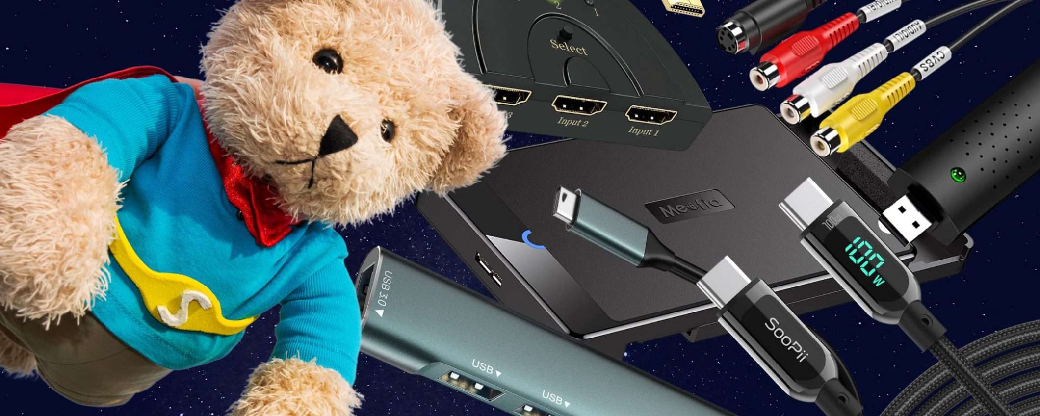 Ecco 5 accessori tech geniali a meno di 10€ che DEVI AVERE (Amazon) Ecco 5 accessori tech geniali a meno di 10€ che DEVI AVERE (Amazon)