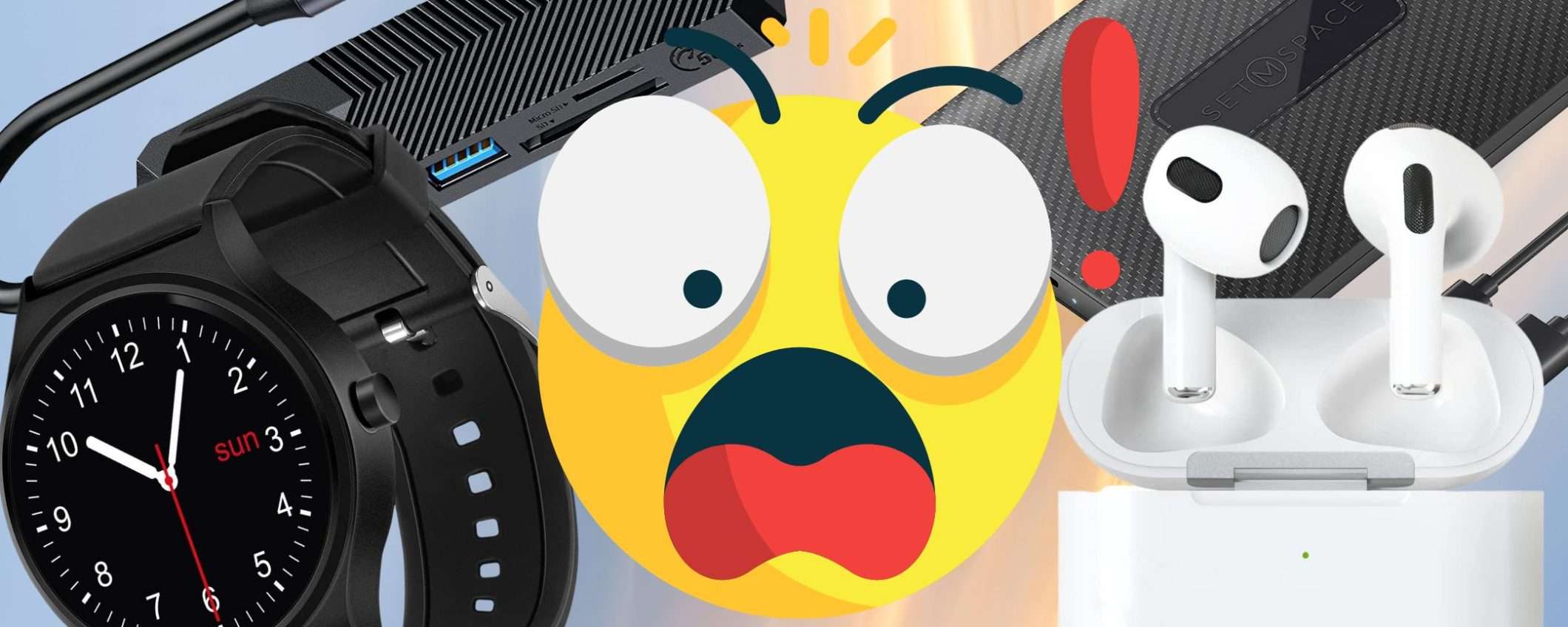 Amazon coupon AMMALIANTI: 5 super gadget tech da 10€ a meno di 35€ Amazon coupon AMMALIANTI: 5 super gadget tech da 10€ a meno di 35€