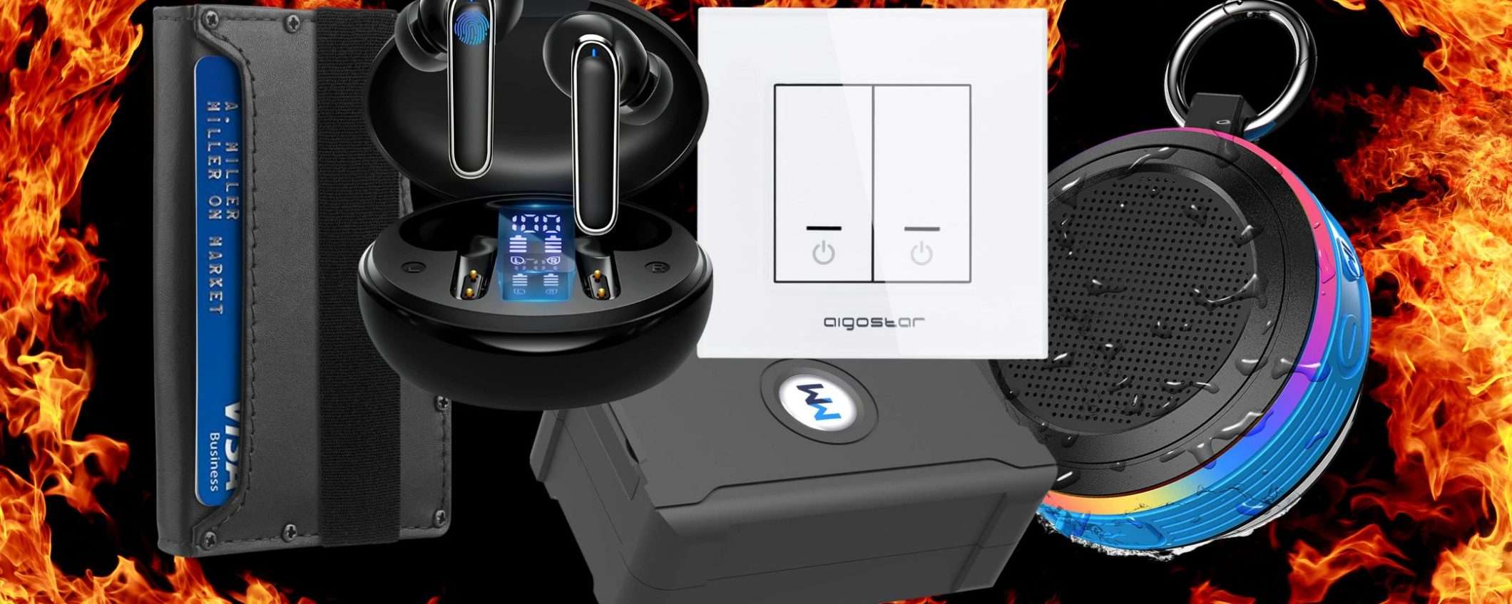 Amazon weekend di FUOCO: 6 meraviglie tech a meno di 15€ (sconti 50/80%) Amazon weekend di FUOCO: 6 meraviglie tech a meno di 15€ (sconti 50/80%)