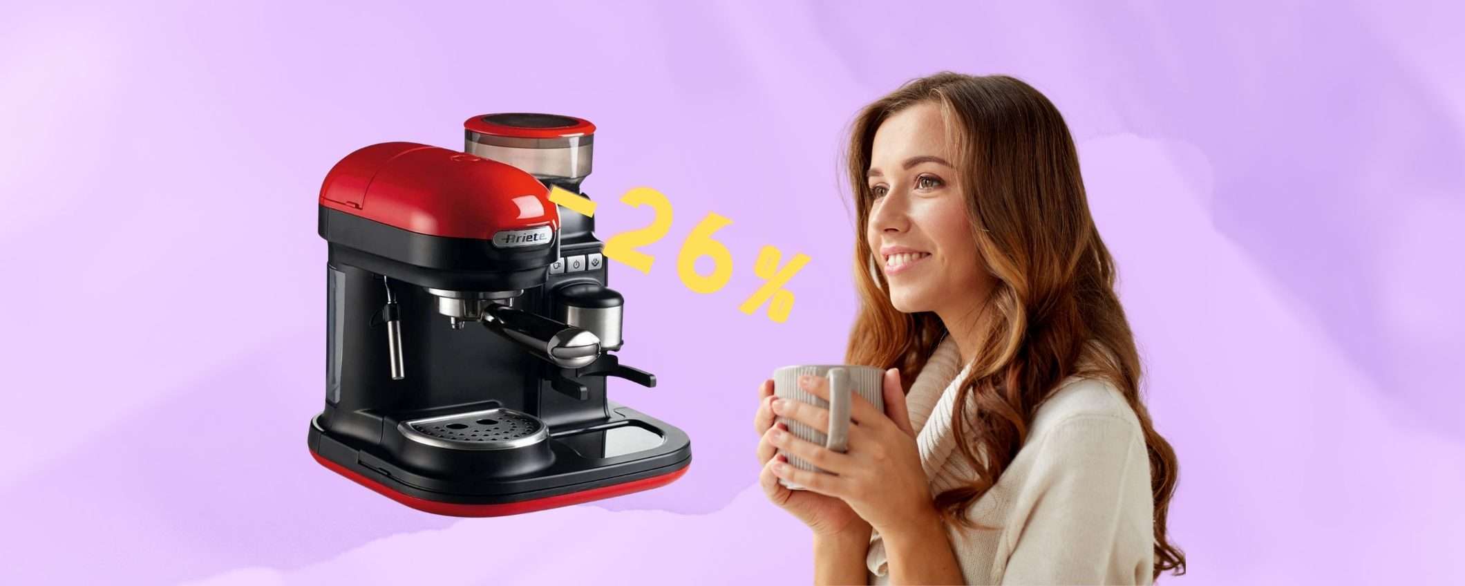 Ariete Moderna: gustati il caffè con chicchi macinati al momento (-26%) Ariete Moderna: gustati il caffè con chicchi macinati al momento (-26%)
