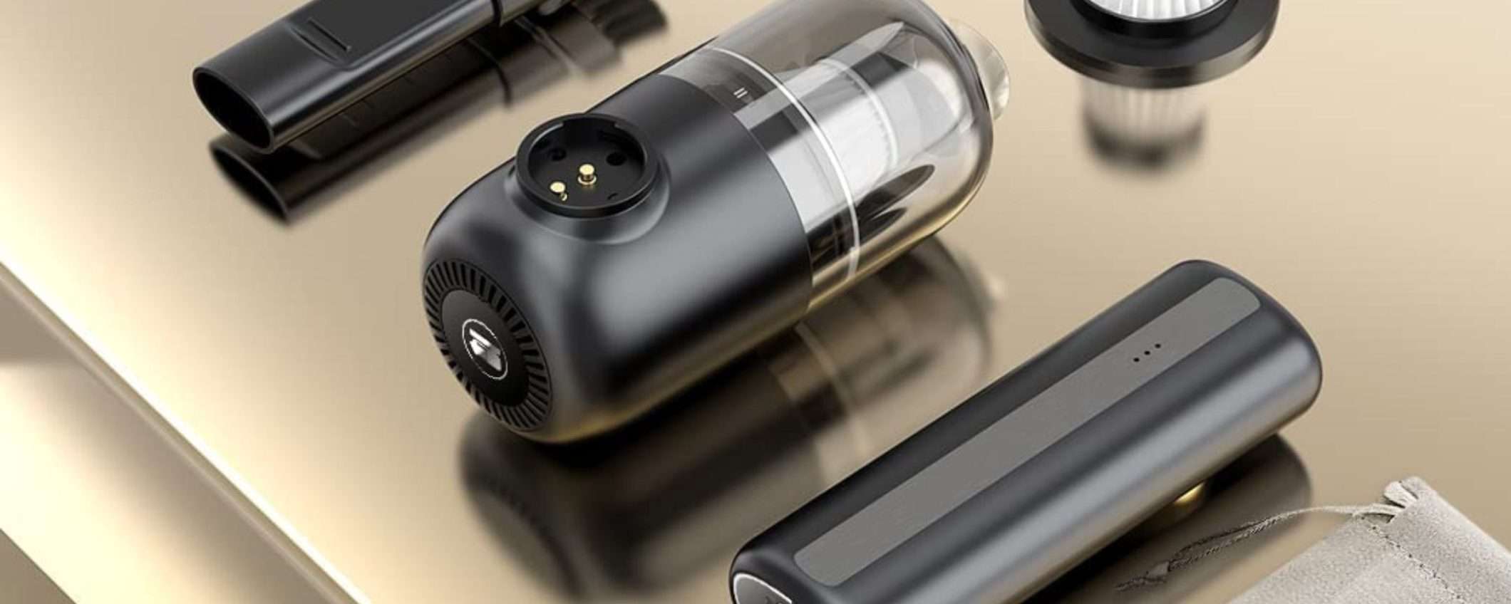 Aspirapolvere potente, torcia e powerbank: il 3 in 1 CONQUISTA Amazon (26€) Aspirapolvere potente, torcia e powerbank: il 3 in 1 CONQUISTA Amazon (26€)