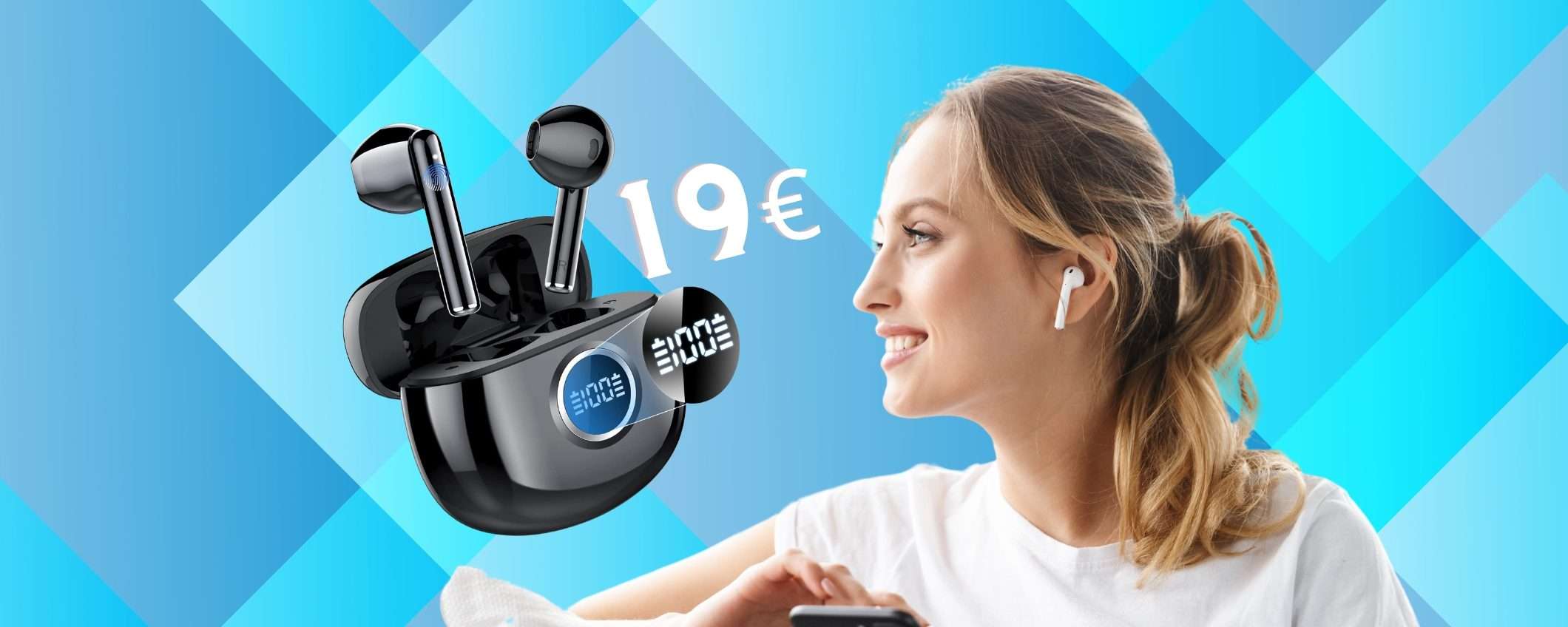Auricolari Bluetooth ECCEZIONALI a un prezzo SBALORDITIVO (19€) Auricolari Bluetooth ECCEZIONALI a un prezzo SBALORDITIVO (19€)