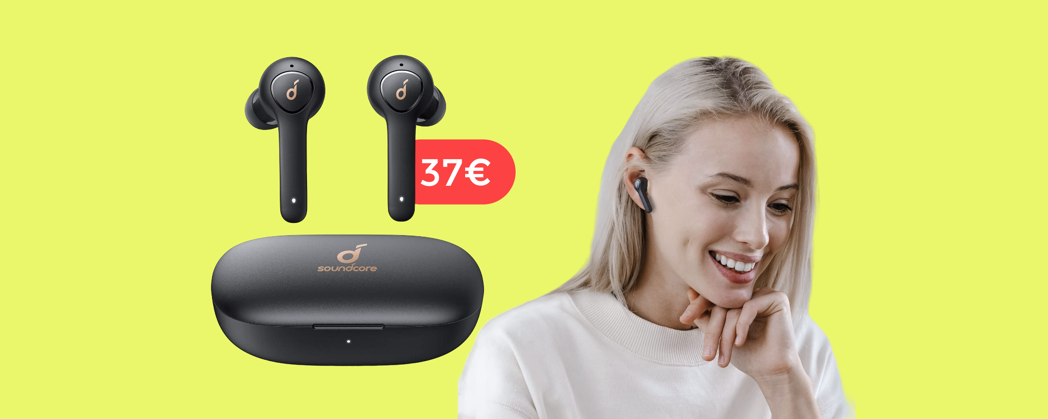 Auricolari con suono potentissimo e 40 ORE di autonomia: bastano 37€ Auricolari con suono potentissimo e 40 ORE di autonomia: bastano 37€