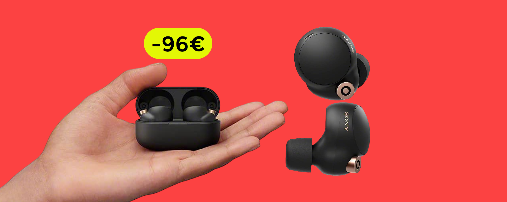 Auricolari Sony: con il DOPPIO SCONTO sono l'affare del giorno (-96€) Auricolari Sony: con il DOPPIO SCONTO sono l'affare del giorno (-96€)