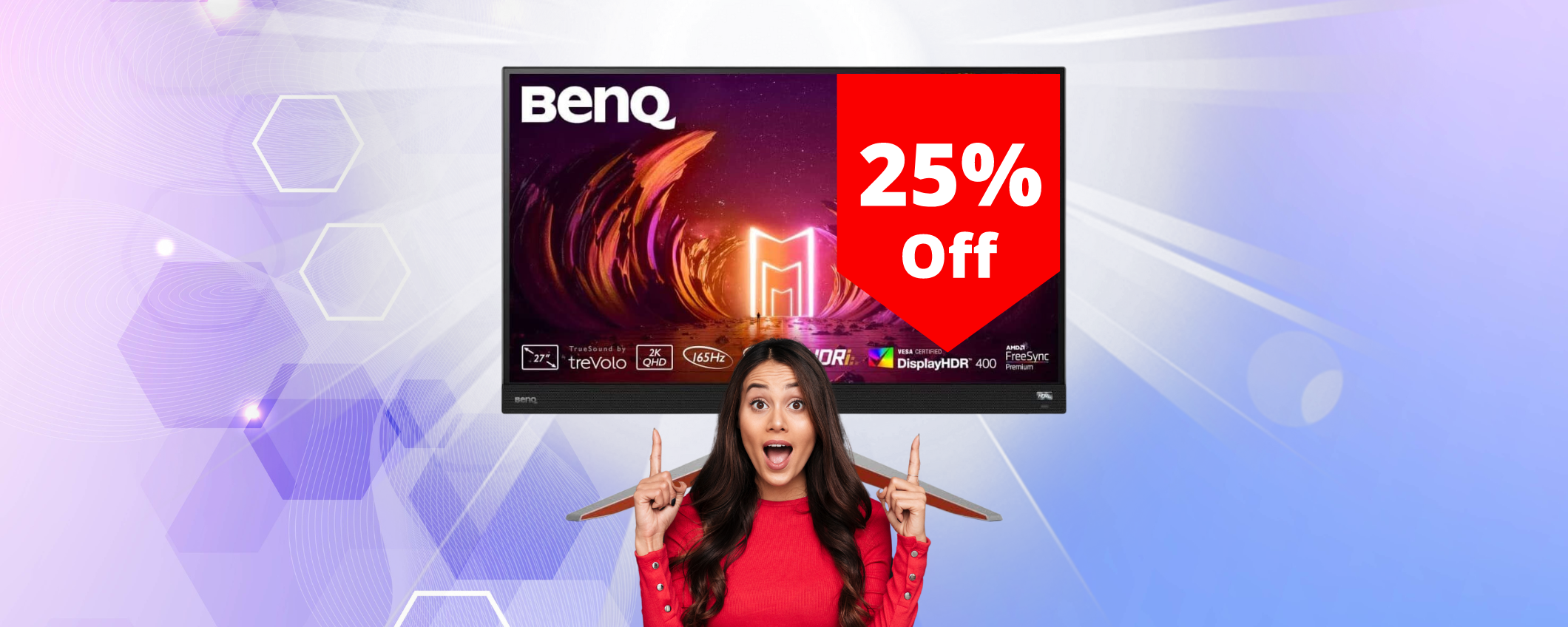 TRASFORMA il gaming con BenQ Mobiuz: oggi costa 140 euro in meno TRASFORMA il gaming con BenQ Mobiuz: oggi costa 140 euro in meno