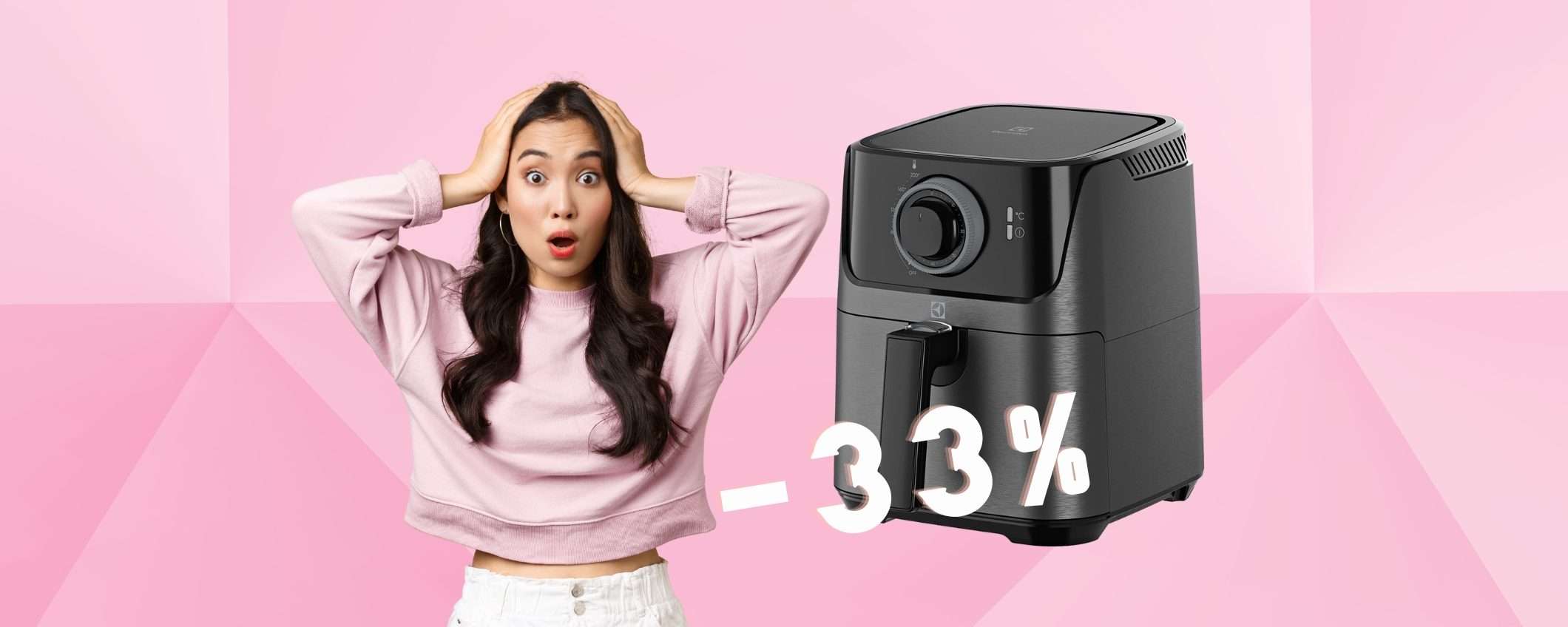 BOMBA Amazon: la friggitrice ad aria Electrolux Create 5 a MENO di 80€ BOMBA Amazon: la friggitrice ad aria Electrolux Create 5 a MENO di 80€