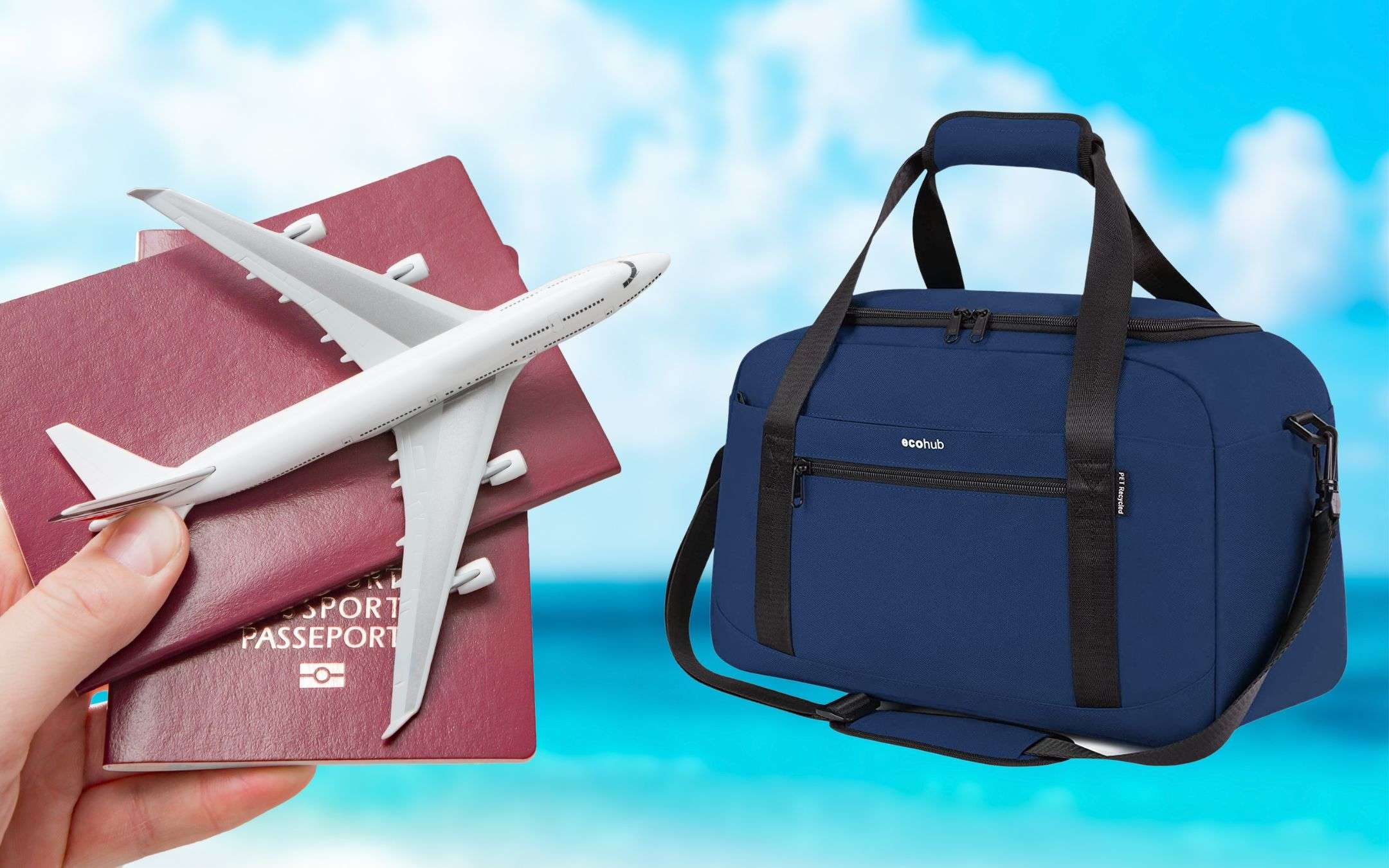 Blue air bagaglio a mano piu borsa outlet