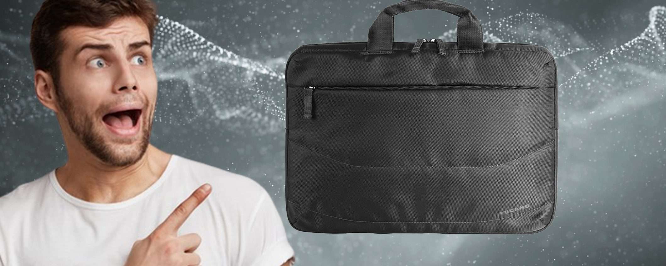Borsa slim Tucano per laptop super capiente: sconto BOMBA del 43% Borsa slim Tucano per laptop super capiente: sconto BOMBA del 43%