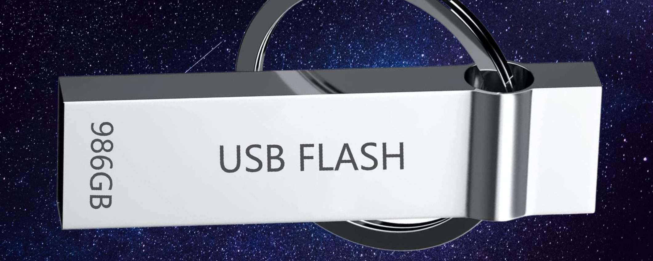 Chiavetta USB da 986GB a 18€ su Amazon: prezzo INCANDESCENTE o errore? Chiavetta USB da 986GB a 18€ su Amazon: prezzo INCANDESCENTE o errore?