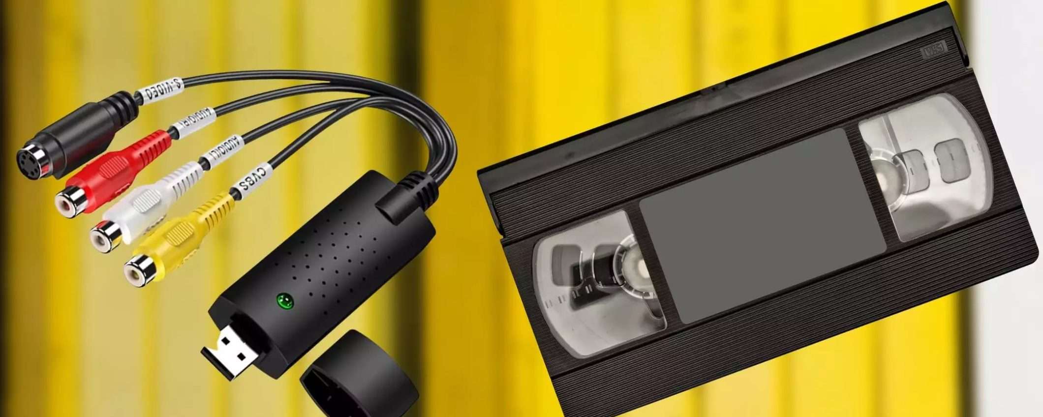 Non rinunciare ai ricordi: videocassette subito in digitale, GENIALATA a 6€ Non rinunciare ai ricordi: videocassette subito in digitale, GENIALATA a 6€
