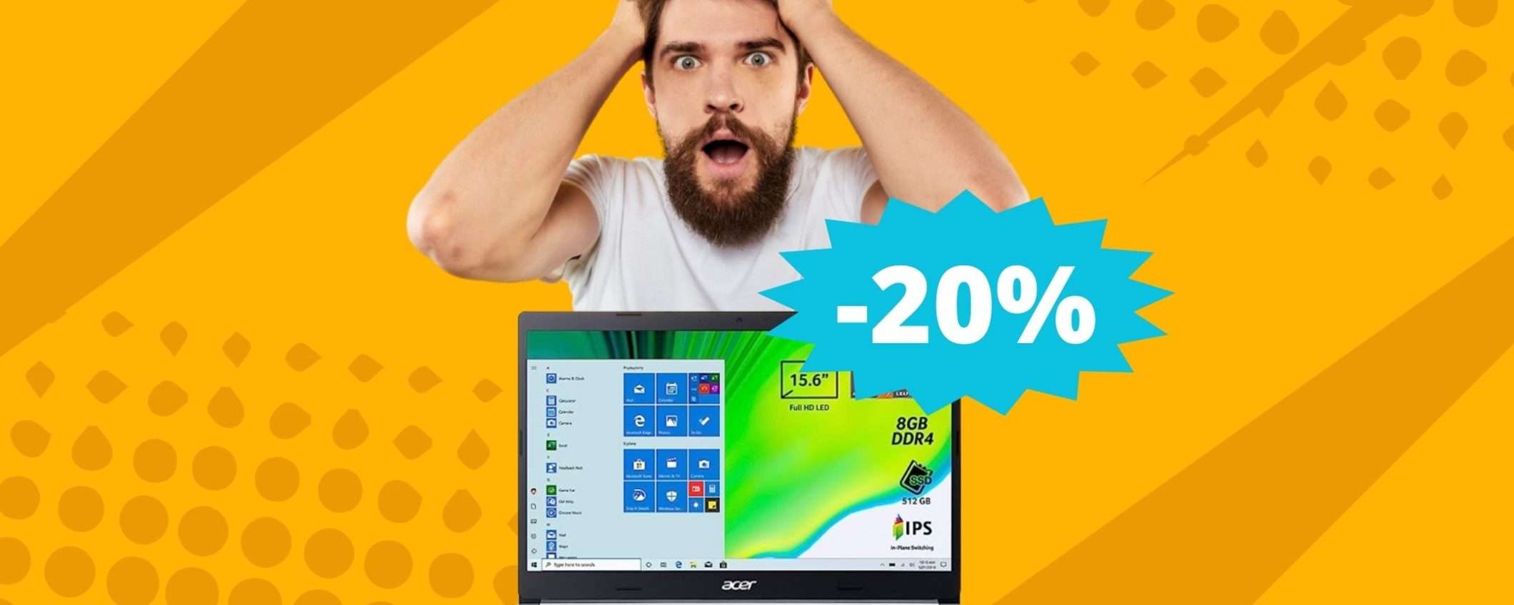 Acer Aspire 5: Notebook ad alte prestazioni, oggi in sconto su Amazon Acer Aspire 5: Notebook ad alte prestazioni, oggi in sconto su Amazon