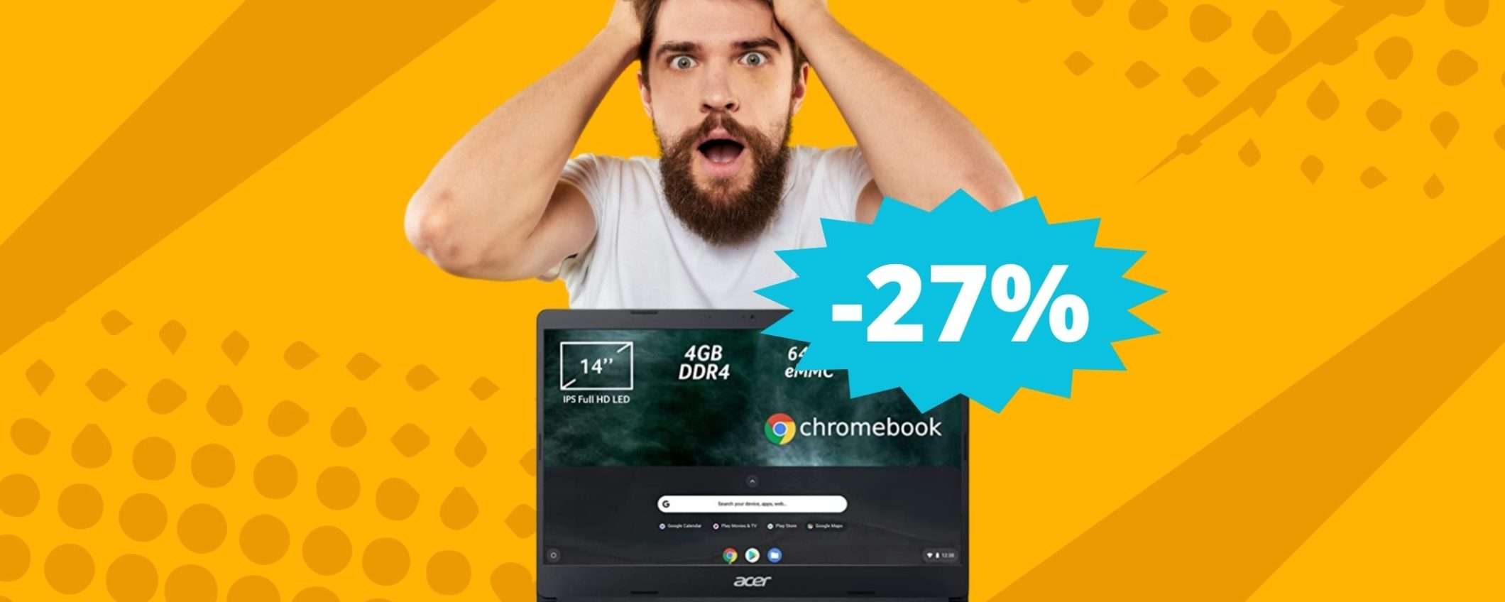 Acer Chromebook: il laptop definitivo a questo prezzo Acer Chromebook: il laptop definitivo a questo prezzo