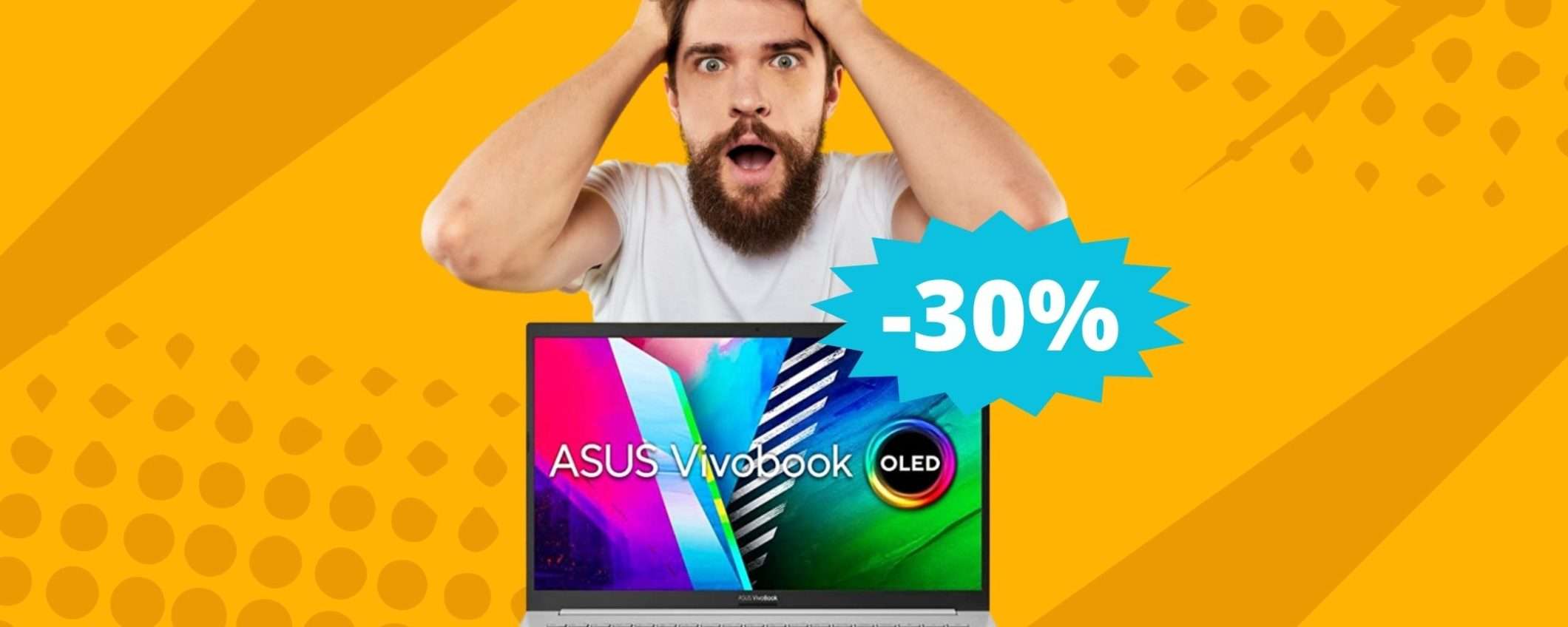 ASUS VivoBook 15 OLED: bello, potente e con 300 euro di sconto ASUS VivoBook 15 OLED: bello, potente e con 300 euro di sconto