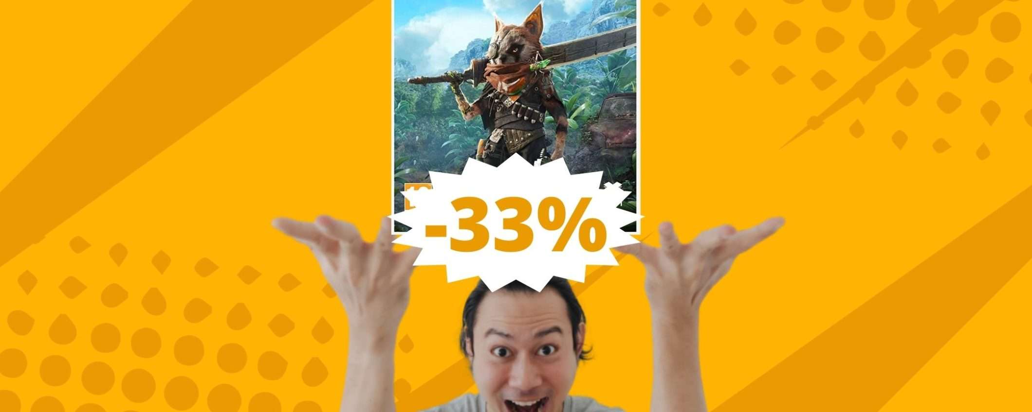 Biomutant PS5: super sconto del 33% su Amazon Biomutant PS5: super sconto del 33% su Amazon