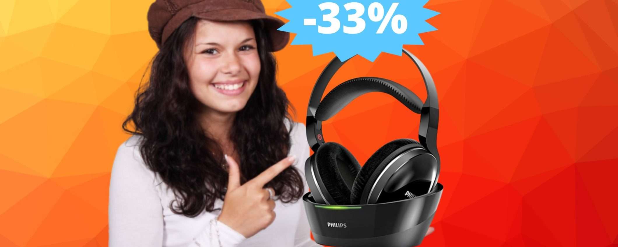 Philips SHD: cuffie di alta qualità in super sconto su Amazon Philips SHD: cuffie di alta qualità in super sconto su Amazon