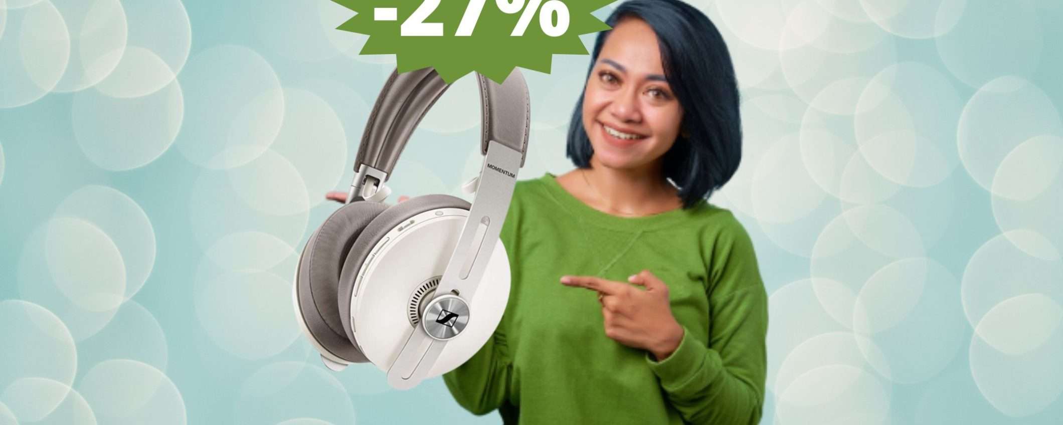 Sennheiser Momentum 3: cuffie Bluetooth eccezionali in super sconto Sennheiser Momentum 3: cuffie Bluetooth eccezionali in super sconto
