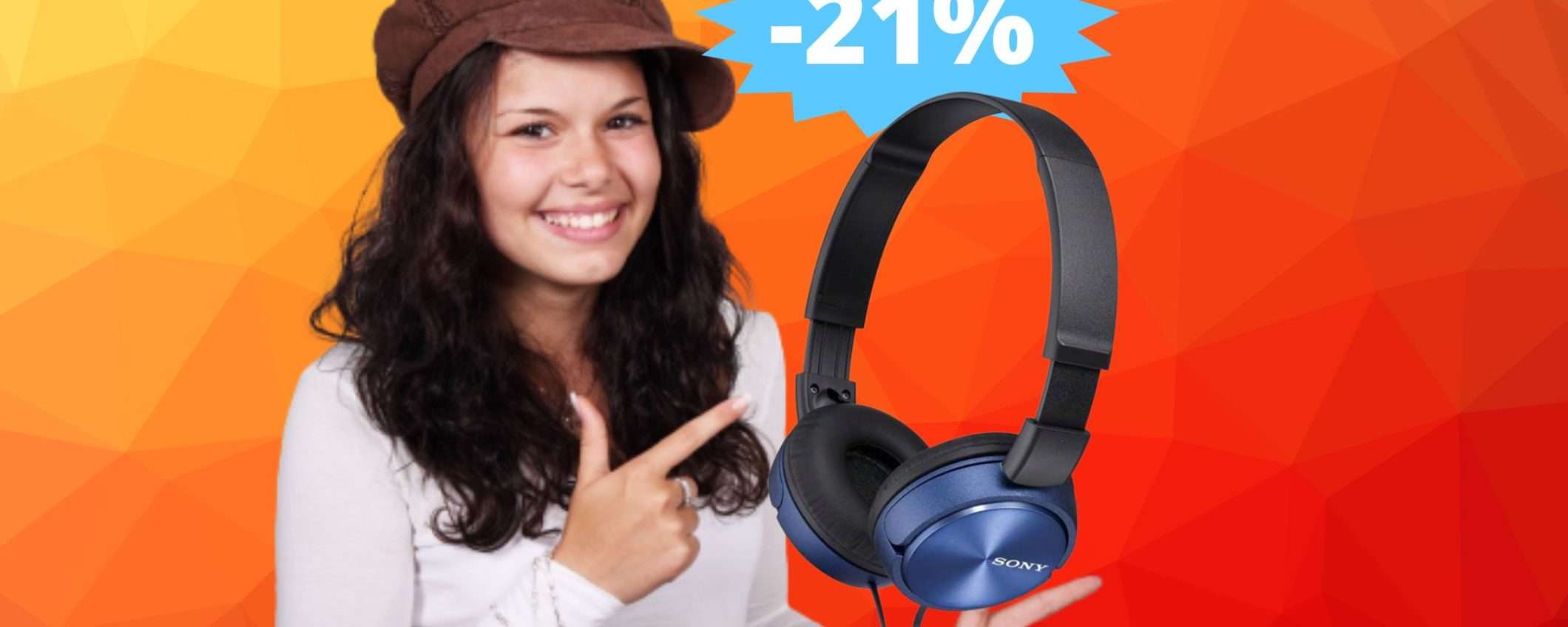 Cuffie Sony on-ear: per chi non si accontenta, ma vuole spendere poco Cuffie Sony on-ear: per chi non si accontenta, ma vuole spendere poco