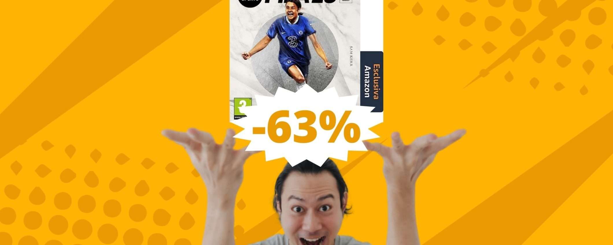 FIFA 23: la Sam Kerr Edition per PS5 con lo sconto FOLLE del 63% FIFA 23: la Sam Kerr Edition per PS5 con lo sconto FOLLE del 63%