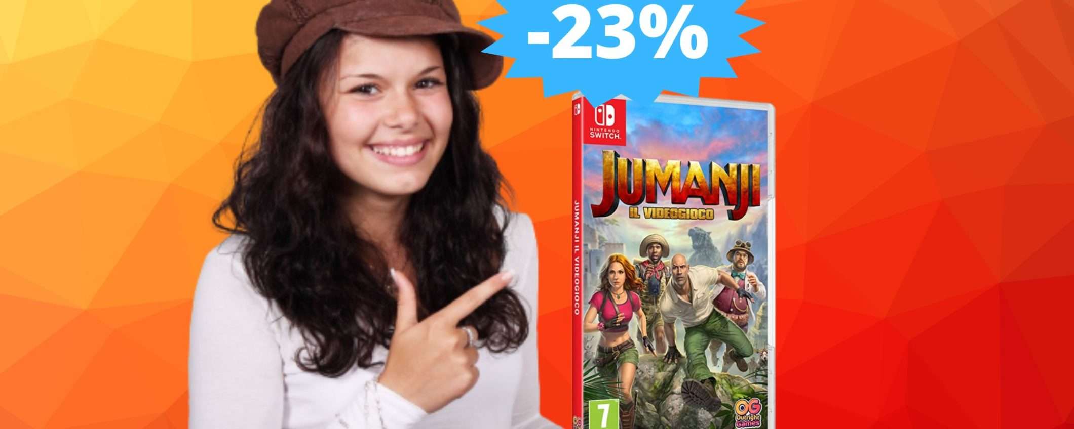 Jumanji per Nintendo Switch: oggi in super sconto su Amazon Jumanji per Nintendo Switch: oggi in super sconto su Amazon