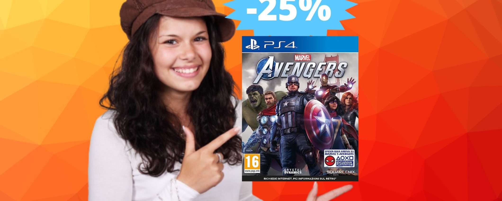 Marvel Avengers PS4: ottimo sconto del 25% su Amazon Marvel Avengers PS4: ottimo sconto del 25% su Amazon