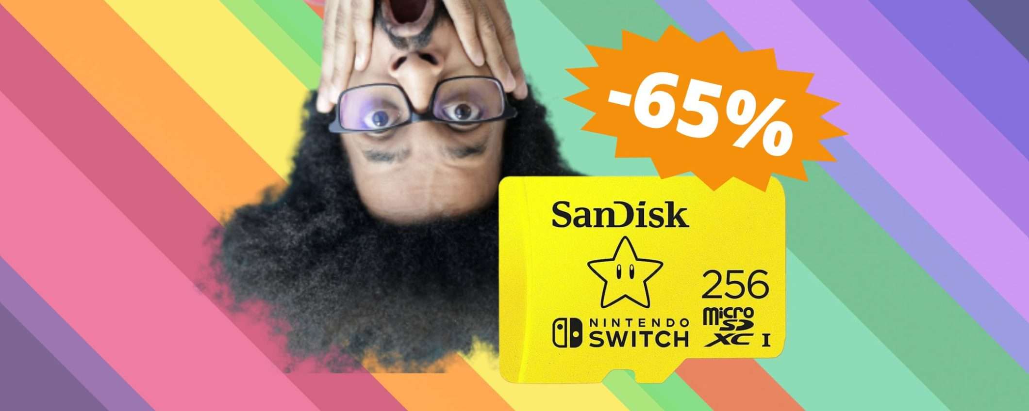 SanDisk micro SD: la versione per Nintendo Switch in sconto FOLLE SanDisk micro SD: la versione per Nintendo Switch in sconto FOLLE