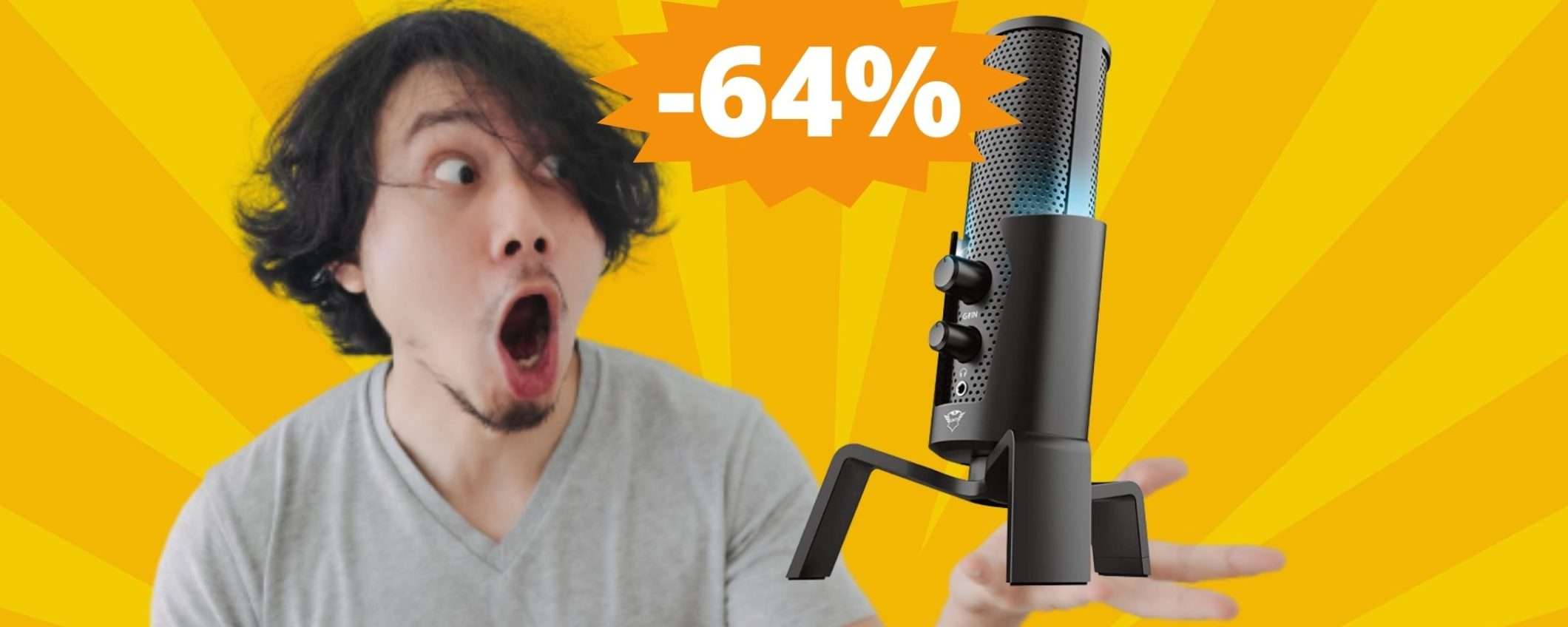 Trust Gaming GXT 258 Fyru: sconto FOLLE del 64% Trust Gaming GXT 258 Fyru: sconto FOLLE del 64%