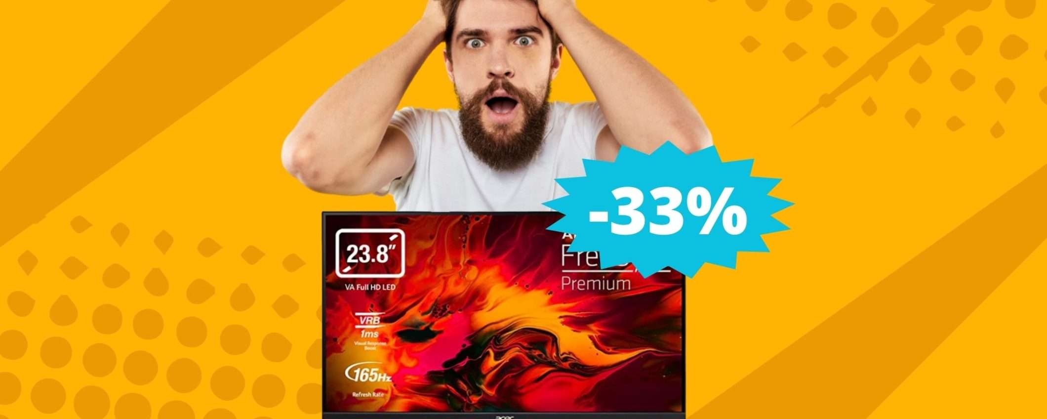 Acer Nitro: il monitor da gaming definitivo, in super sconto Acer Nitro: il monitor da gaming definitivo, in super sconto
