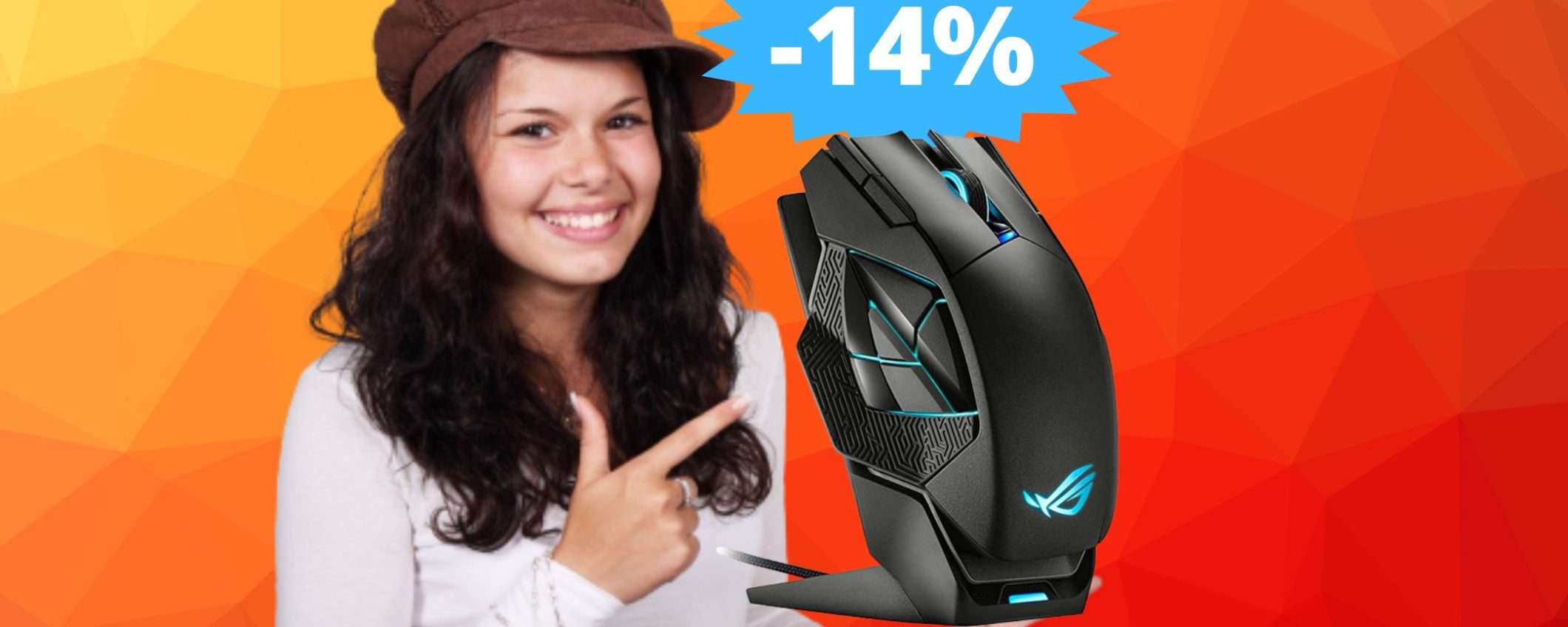 ASUS ROG Spatha X: incredibile mouse da gaming in sconto ASUS ROG Spatha X: incredibile mouse da gaming in sconto