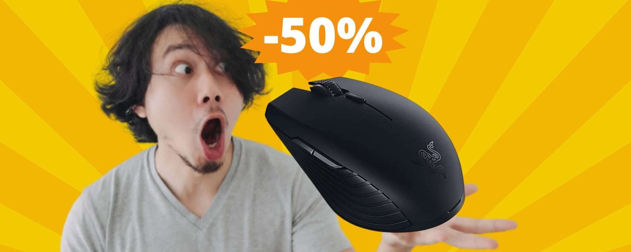 Mouse da gaming Razer Atheris: prezzo BOMBA su Amazon Mouse da gaming Razer Atheris: prezzo BOMBA su Amazon