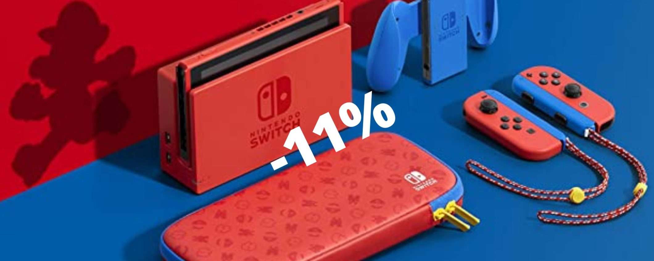 Nintendo Switch: l'edizione speciale Mario finalmente in sconto Nintendo Switch: l'edizione speciale Mario finalmente in sconto