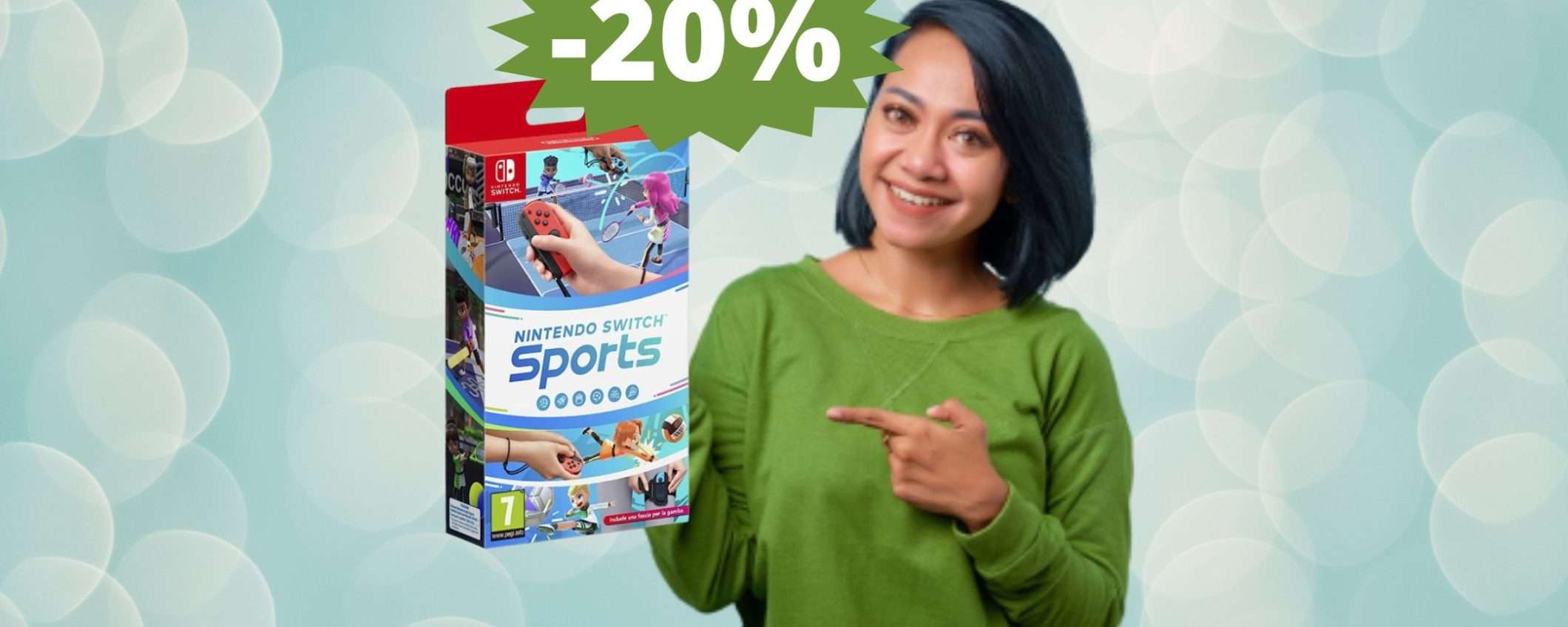 Nintendo Switch Sports: finalmente in sconto su Amazon Nintendo Switch Sports: finalmente in sconto su Amazon