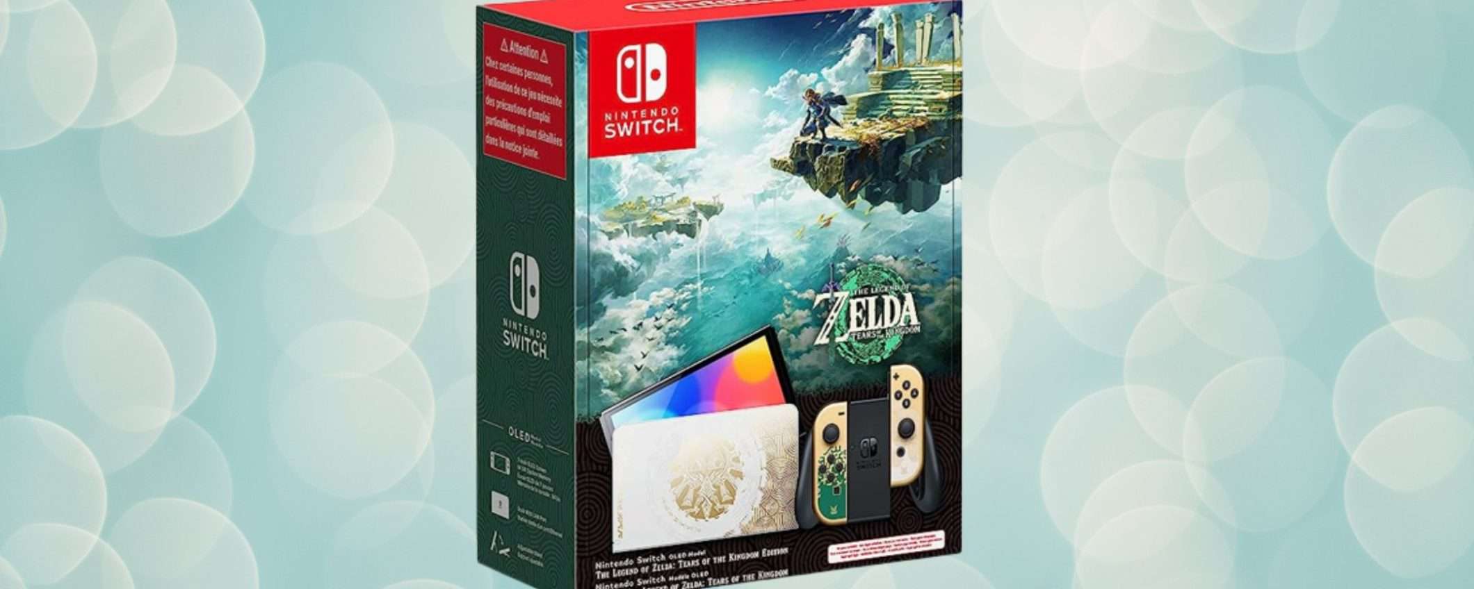Nintendo Switch OLED: disponibile l'edizione speciale The Legend of Zelda Nintendo Switch OLED: disponibile l'edizione speciale The Legend of Zelda
