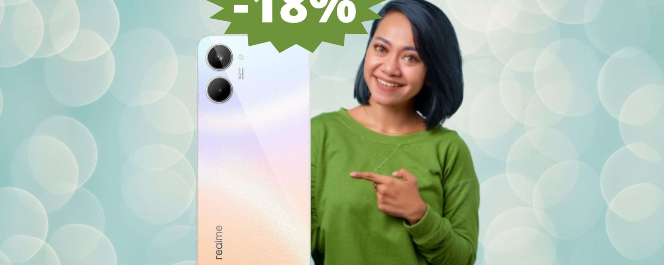 Realme 10: bello, moderno e in sconto su Amazon Realme 10: bello, moderno e in sconto su Amazon