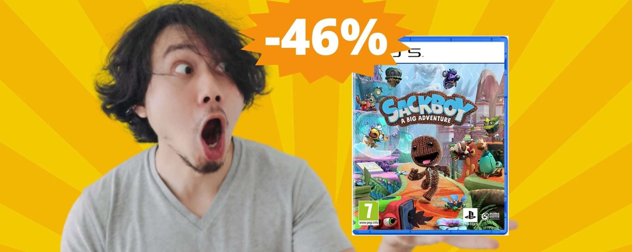 Sackboy A Big Adventure: prezzo BOMBA per il gioco PS5 Sackboy A Big Adventure: prezzo BOMBA per il gioco PS5