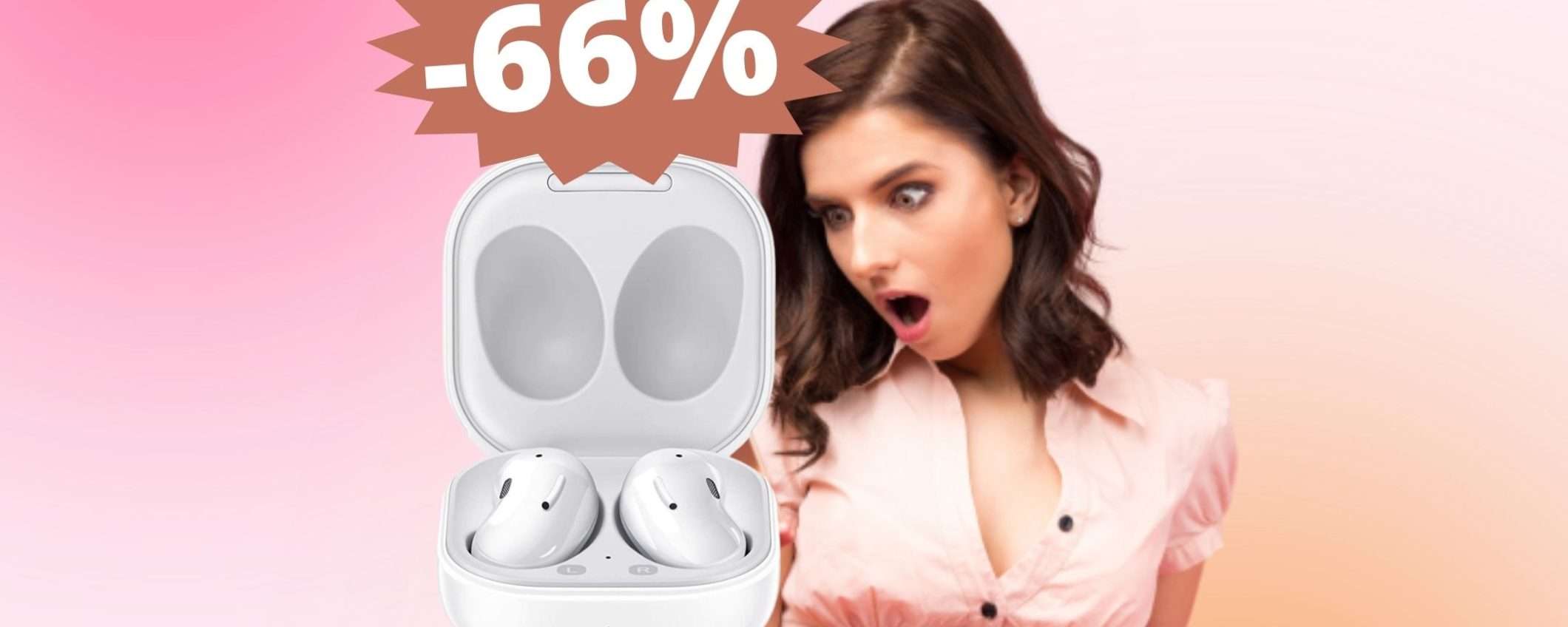Samsung Galaxy Buds Live: cuffie Premium ad un prezzo ridicolo Samsung Galaxy Buds Live: cuffie Premium ad un prezzo ridicolo