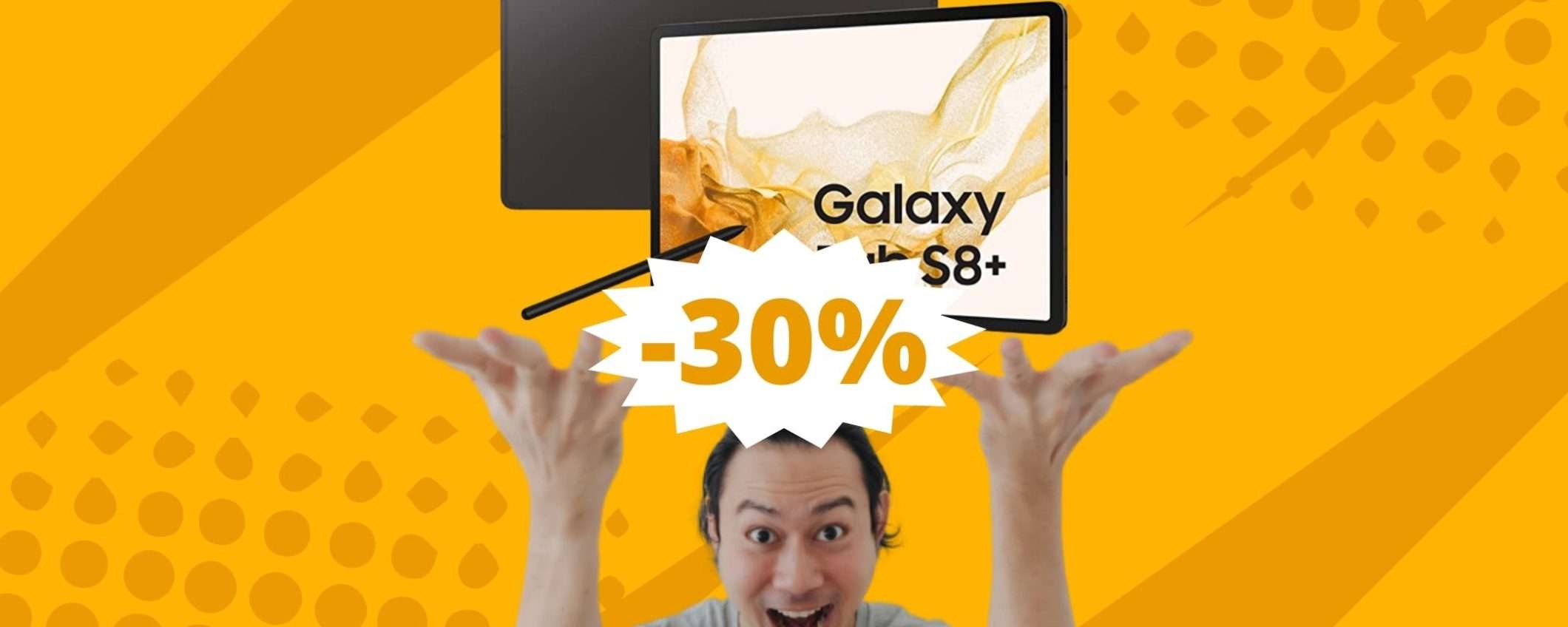 Samsung Galaxy Tab S8+: il re dei tablet ad un prezzo ridicolo Samsung Galaxy Tab S8+: il re dei tablet ad un prezzo ridicolo