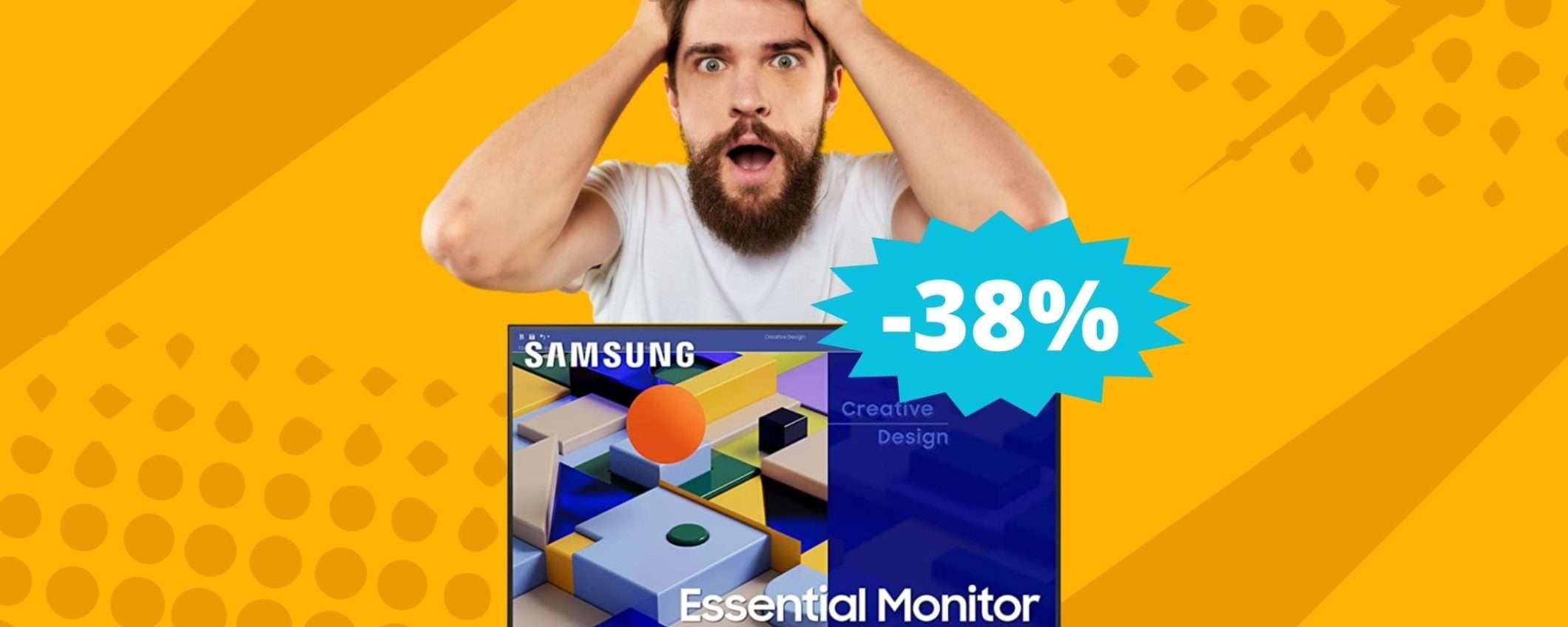 Monitor Samsung S31C: con questo prezzo sta andando a ruba Monitor Samsung S31C: con questo prezzo sta andando a ruba