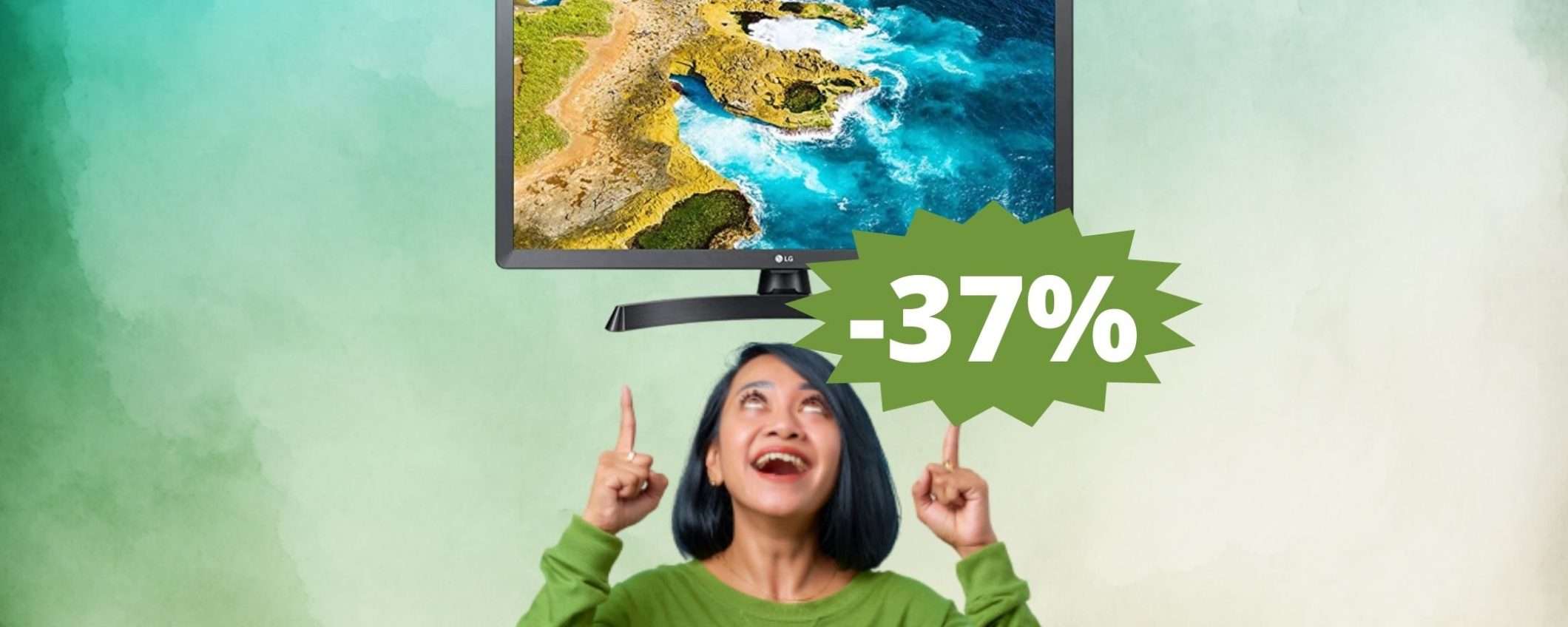 Smart TV Monitor LG: super sconto del 37% su Amazon Smart TV Monitor LG: super sconto del 37% su Amazon