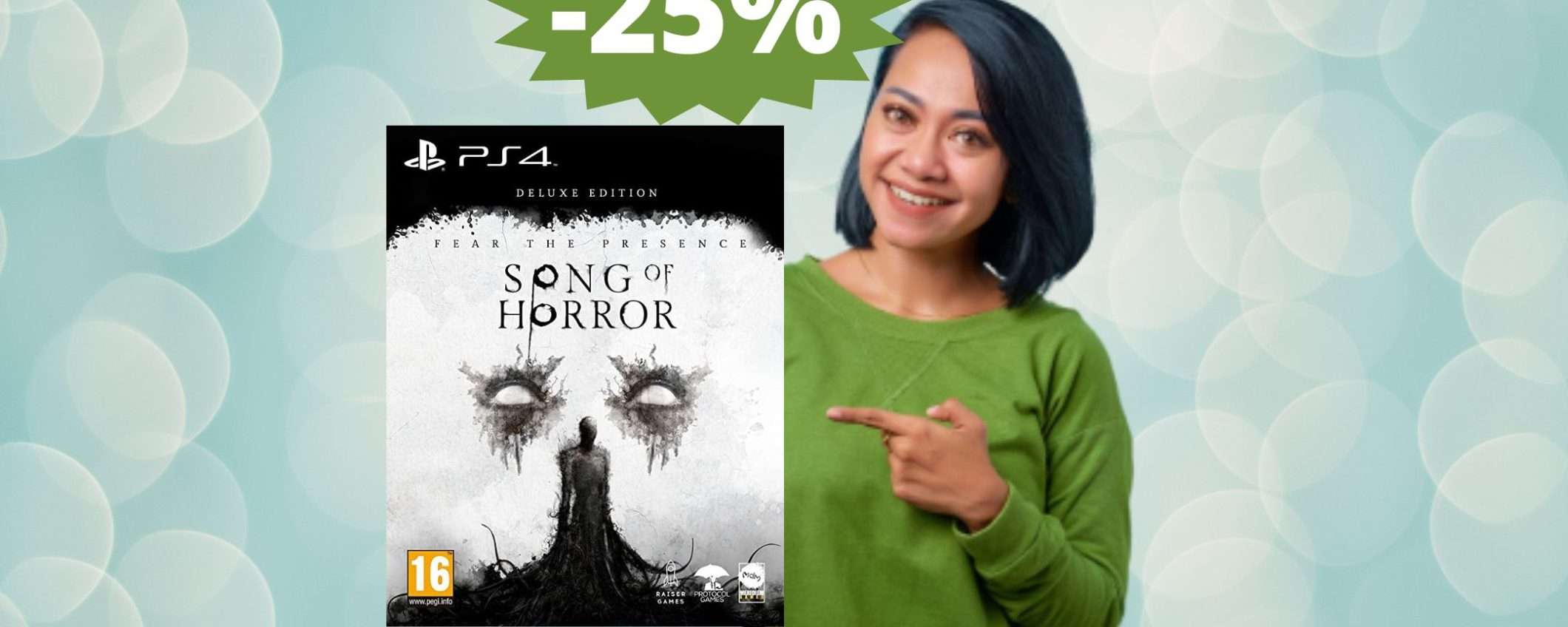 Song of Horror: la Deluxe Edition per PS4 in mega sconto Song of Horror: la Deluxe Edition per PS4 in mega sconto