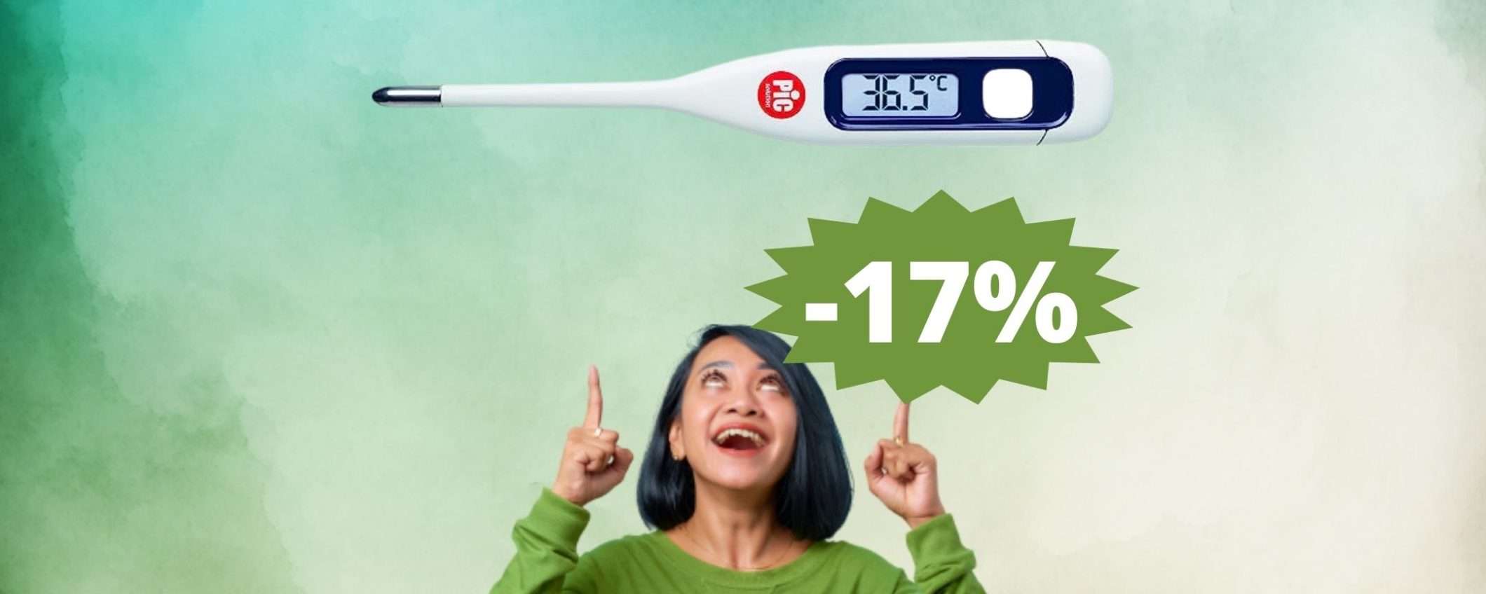 Termometro digitale PIC: il migliore sul mercato, in super sconto (-59%) Termometro digitale PIC: il migliore sul mercato, in super sconto (-59%)