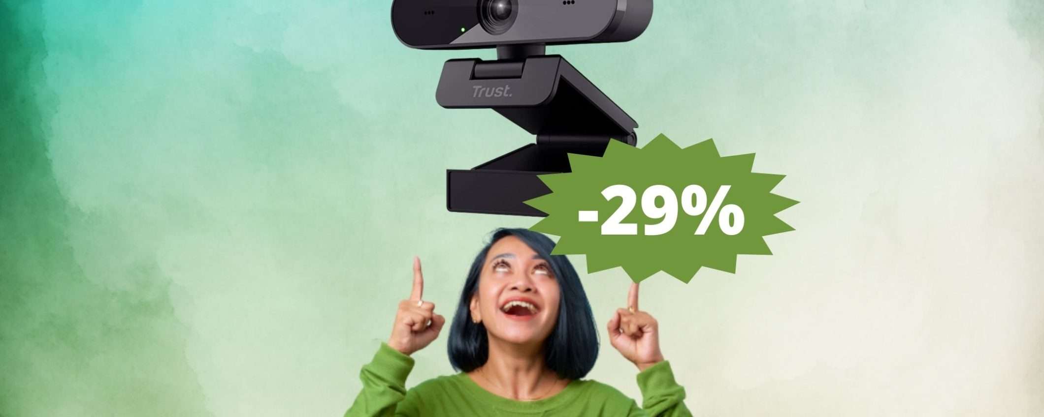 Trust Taxon 2K: webcam di alta qualità in super sconto su Amazon Trust Taxon 2K: webcam di alta qualità in super sconto su Amazon