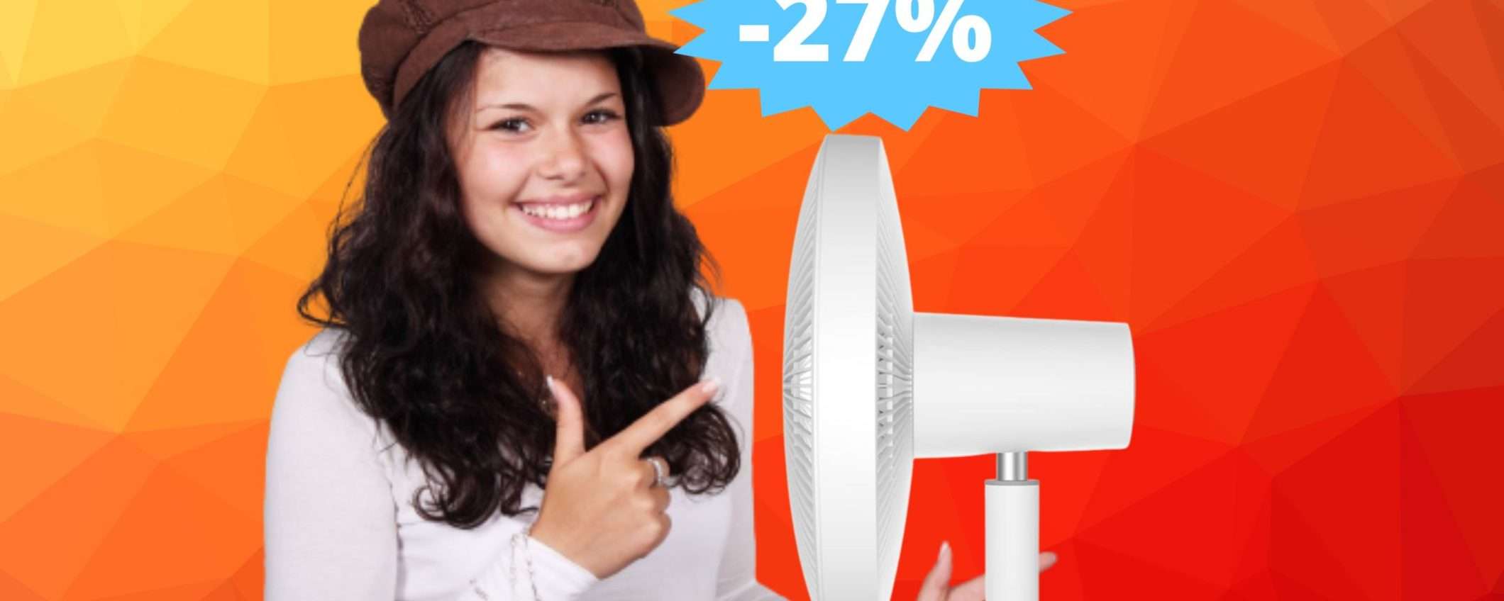 Xiaomi Mi Standing Fan 2: il ventilatore definitivo per questa estate (-27%) Xiaomi Mi Standing Fan 2: il ventilatore definitivo per questa estate (-27%)